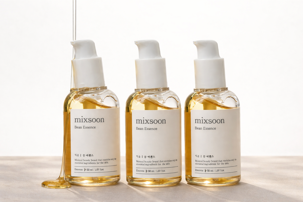 Mixsoon Bean Essence 50 ml – Essence Exfoliante & Hydratante Végan