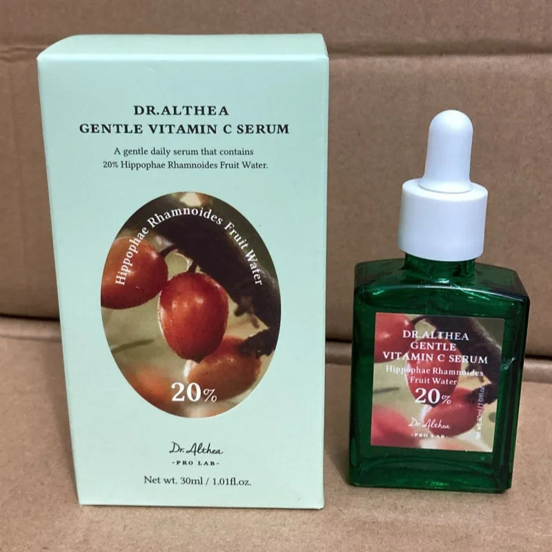 Coffret de Soins Coréens – Crème Réparatrice Intensive, Sérum Vitamine C, Crème Éclat 345, Essence Apaisante & Baume Nettoyant