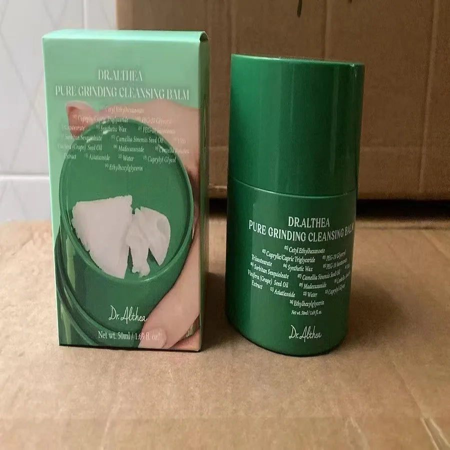 Coffret de Soins Coréens – Crème Réparatrice Intensive, Sérum Vitamine C, Crème Éclat 345, Essence Apaisante & Baume Nettoyant